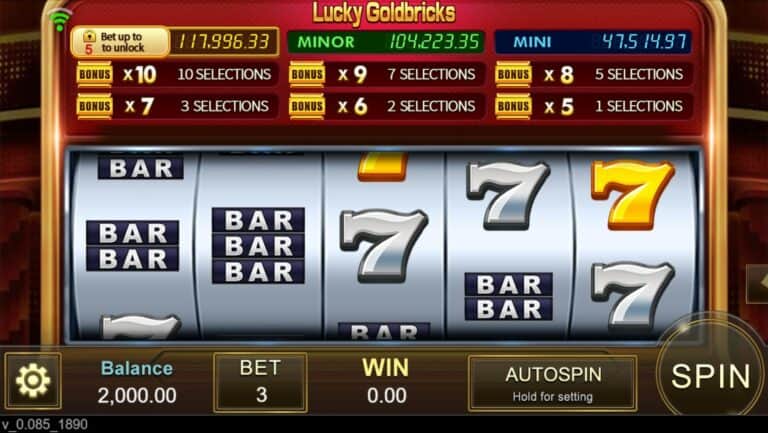 77jilislotสล็อต เกมสล็อต Lucky Goldbricks