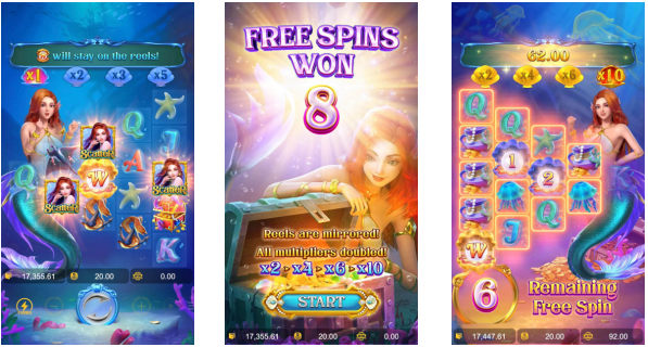 77jilislotสล็อต เกมสล็อต Mermaid Riches