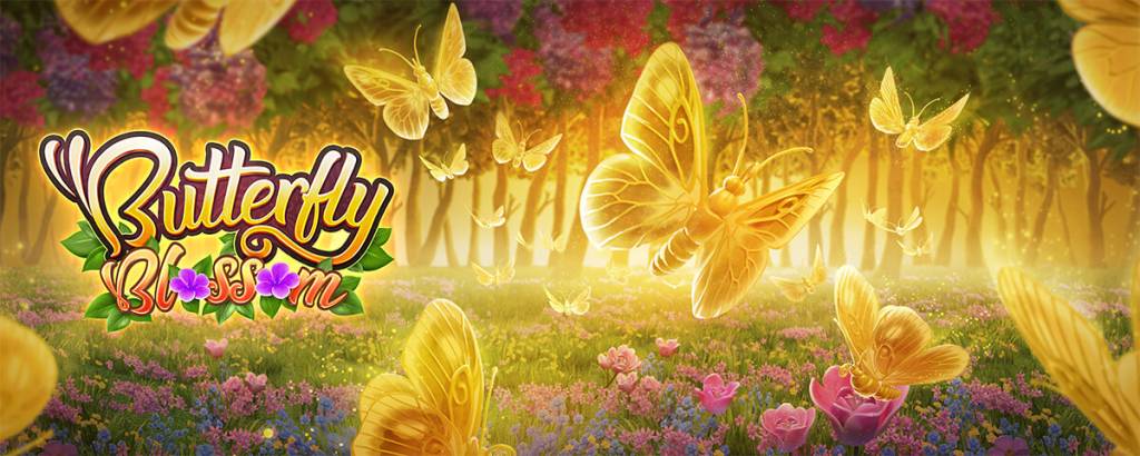 77jilislot : เกมส์สล็อต Butterfly Blossom